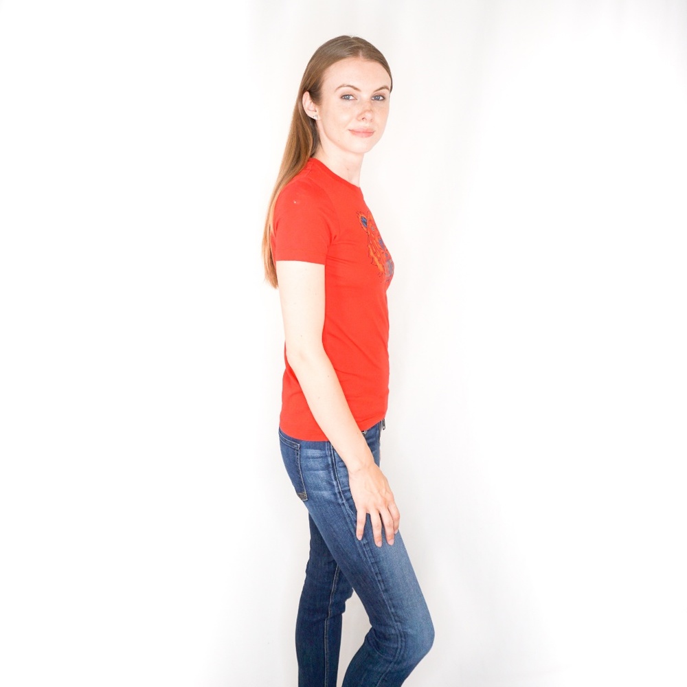 KENZO PARIS Lion Logo Tee S Short Sleeve 1053 - Picture 2 of 8